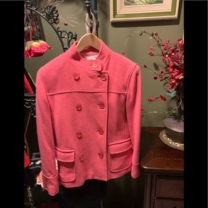 New David N. Double Breasted Wool Peacoat